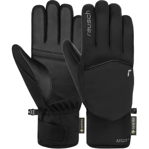 Reusch Damen Amira GTX Handschuhe (Größe 8.5, schwarz) - Skihandschuhe mit wind- und wasserdichtem GTX-Material, bieten optimale Wärmeisolierung für unvergessliche Tage auf der Skipiste.