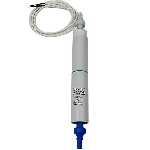 Comet Tauchpumpe GEO DUPLO INLINE PLUS - Hochwertige Wasserpumpe für Caravan, Boot & mehr. Förderleistung von 16,5 l/min, trockensicher und mit Rückschlagventil für optimalen Betrieb.