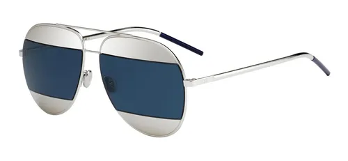 Dior DIOR SPLIT 1 PALLADIUM/BLUE 59/14/145 Unisex Sonnenbrillen