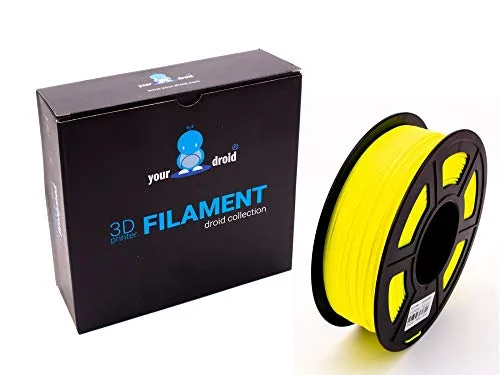 yourDroid PLA Filament Gelb 1.75mm 1kg