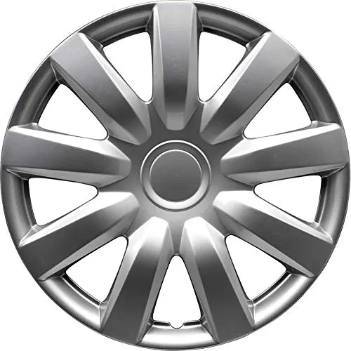 AUTO-STYLE Satz Radzierblenden Alabama 14-Zoll Gun-Metal