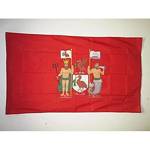 AZ FLAG - Flagge Liverpool - 150x90 cm - Liverpool Fahne 90 x 150 Cm Scheide Für Mast - Flaggen