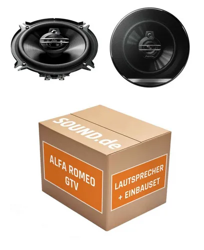 JUST SOUND best choice for caraudio Lautsprecher hinten Pioneer TS-G1330F für Alfa Romeo GTV 916 250W Auto-Lautsprecher (35 W, 13 cm)