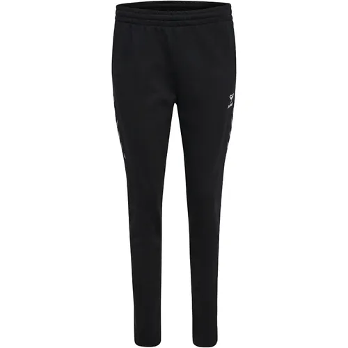 hummel Damen Hmlauthentic Co Training Woma Sweatpants, Schwarz, XXL EU - Trainingshosen für Damen, bequem und stylisch, ideal für Sport und Freizeit mit hochwertigem Material für optimalen Tragekomfort.