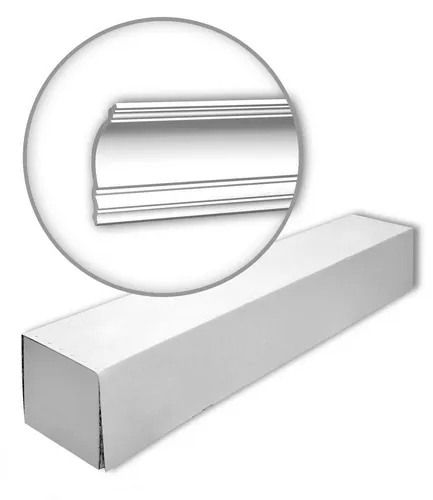 Profhome Eckleisten Set 650108-box – 10 Deckenleisten, 20 m - Hochwertiges Set mit 10 formstabilen Eckleisten aus extrudiertem Polystyrol, ideal für den Innenbereich. Perfekt für stilvolle Raumgestaltungen mit einfacher Montage.
