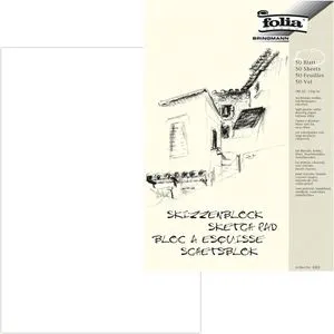 Folia 8303 Skizzenblock A3 120g weiß 50 Blatt