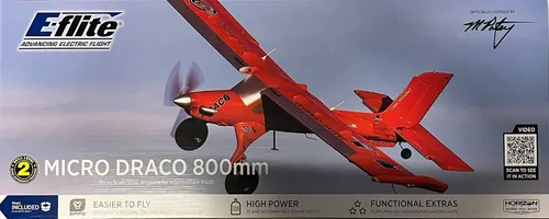 E-flite EFL13550 Micro DRACO 800mm BNF Basic