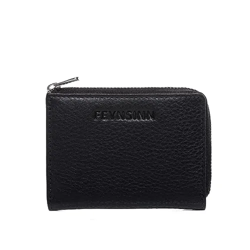 FEYNSINN Berlin Geldbörse Damen NEA - Handgefertigte Nappa-Leder Geldbörse - Damen-Geldbörsen aus hochwertigem, wasserabweisendem Nappa-Leder, handgefertigt mit durchdachter Aufteilung für optimale Organisation und Komfort.