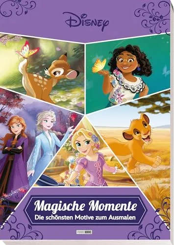 Disney: Magische Momente - Die schönsten Motive zum Ausmalen: Malblock