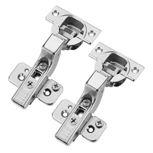 2er Set BLUM Topfbänder Innenanschlag 71B3750 110° mit Schließautomatik inkl. Montageplatten mit Exzenterverstellung 173H7100