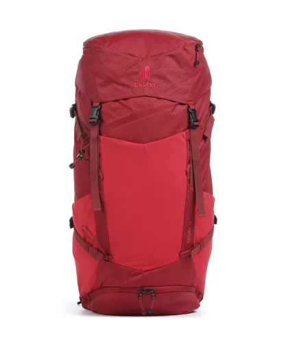Deuter Futura 32 Rucksack cherry-masala - Der Deuter Futura 32 Rucksack ist ideal für Wander- und Trekkingabenteuer. Mit innovativem Aircomfort-Rückensystem für optimale Belüftung und perfekter Lastenverteilung, bietet er hohen Tragekomfort und viel Stauraum.