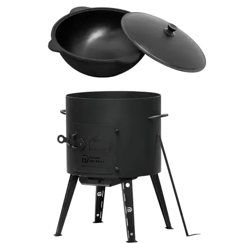 Ø36 Uchag Campingofen 8L Kazan Feuerstelle