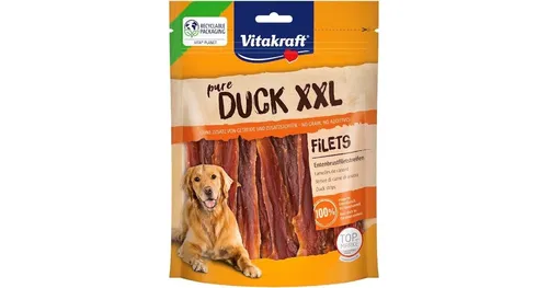 VITAKRAFT Entenfilets XXL – Leckerbissen für Hunde – 250g Vitakraf 4008239585851