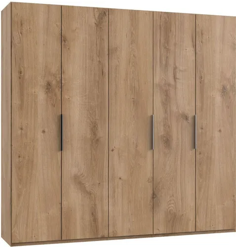 Wimex Kleiderschrank Level by fresh to go - Kleiderschrank ohne Schubladen in geradliniger Optik, mit chromfarbenen Metallgriffen und optionalem Zubehör zur optimalen Stauraumgestaltung.
