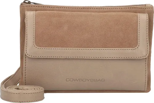 Cowboysbag Seventies Suede Umhängetasche 21 cm aus Leder - Stylische Umhängetasche aus weichem Leder mit viel Stauraum, Reißverschluss- und Kreditkartenfächern für perfekte Übersicht. Ideal für den Alltag.