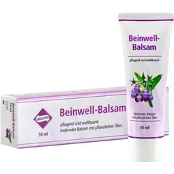 Beinwell-Balsam 50 ML - Arzneimittel für müde Beine, pflegt mit hochwertigen pflanzlichen Ölen und lindert Muskel- und Gelenkbeschwerden effektiv.