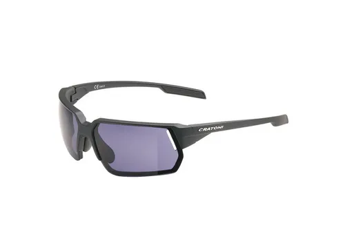 Cratoni C-Lite Color+ Fahrradbrille - Sportbrille in blau-grau-schwarz, UV-Schutz und stylisches Design für optimale Sicht beim Radfahren.