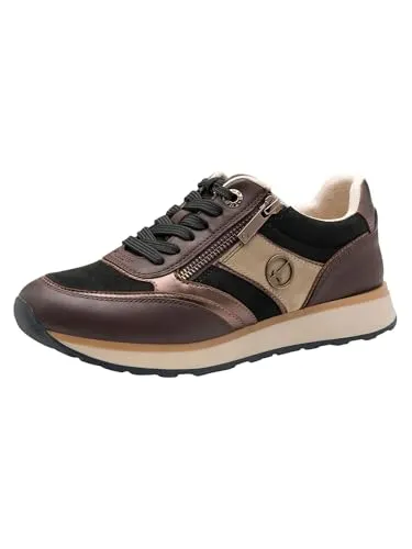 Tamaris Damen 1-23728-45 Sneaker in braun von Tamaris