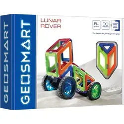 GeoSmart Lunar Rover Set 30 Teile - Konstruktionsspielzeug Komplette Sets & Packs mit innovativem, patentiertem Magnetsystem für sicheres und kreatives Spielen. Ideal für Kinder ab 5 Jahren.