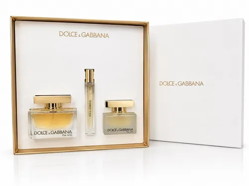 Dolce & Gabbana The One Damen Geschenkset EDP 75ml + EDP 10ml + Hair Mist 30ml - Elegantes Geschenkset mit Eau de Parfum und Haarnebel, ideal für besondere Anlässe. Der verführerische Duft kombiniert Bergamotte und Vanille für ein unvergessliches Dufterlebnis.
