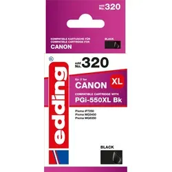 edding Tintenpatrone EDD-320 schwarz Canon PGI-550XL