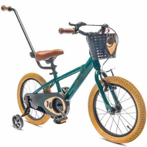 Kinderfahrrad 16 Zoll Verdant Rowan für Jungen mit Stützrädern