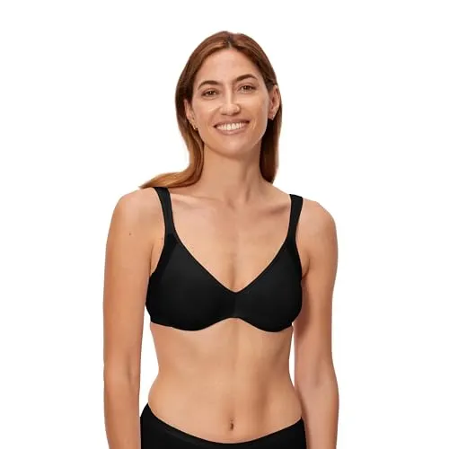 Playtex BH für Damen, Expert in Silhouette Minimizer-BH x1 Schwarz 90C