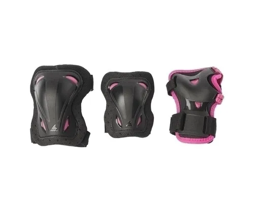 ROLLERBLADE Schoner SKATE GEAR JUNIOR 3 PACK - Protektoren-Set für Kinder: Hochwertiger Aufprallschutz mit Handgelenk-, Knie- und Ellbogenschonern für optimale Passform und Sicherheit beim Skaten.