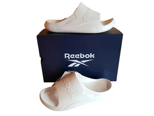 Reebok Clean Slide Herren Badesandalen Farbe offwhite Größe 43 NEU