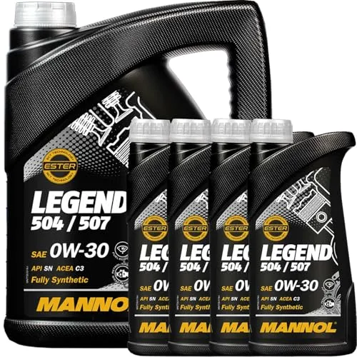 1x5+4x1 L Mannol Legend 7730 0W30 Öl