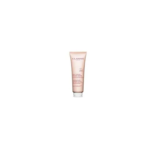 CLARINS Doux Nettoyant Moussant Apaisant 125 ml - Gesichtsreinigung mit beruhigendem Reinigungs-Schaum, angereichert mit Alpenkräutern und biologischer Sheabutter, entfernt sanft Makeup und Unreinheiten, ideal für trockene und empfindliche Haut.