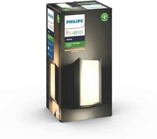 Hue Outdoor Turaco Wandleuchte in grau von Philips
