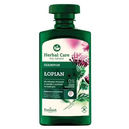 Herbal Care 330Ml Haar- und Körpershampoo - Klette /988