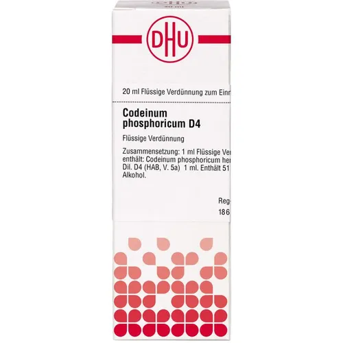 Produktbild DHU Codein phosphoricum D 4 Dilution Inhalt: 20 ml
