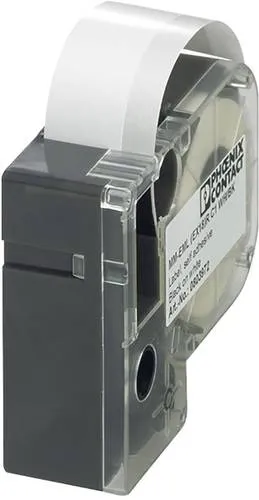 Phoenix Contact 803970 MM-EML (EX10)R C1 WH/BK Etiketten - Steckdosen- & Schalterteile, selbstklebende Etiketten für Thermotransferdrucker in Weiß und Schwarz, ideal für eine klare Kennzeichnung.