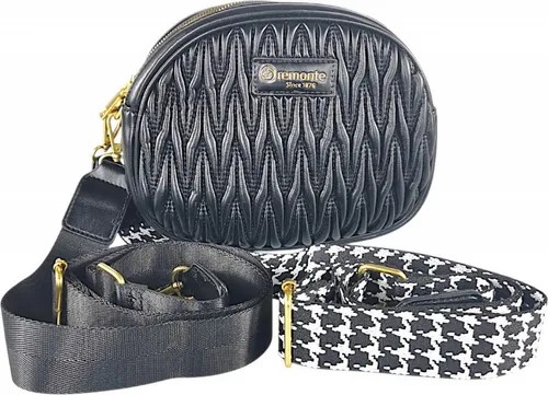 Remonte Damen Tasche in Schwarz, Größe 1