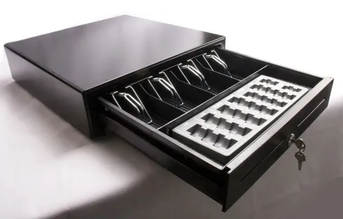 Kassenschublade mit Münzählbrett 41x41,5x10cm Kassenlade Zähleinsatz Geldlade