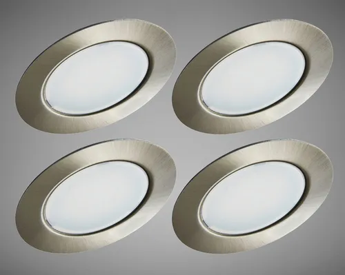 Trango 4er Set G4E-042 LED Möbel Einbaustrahler von Trango