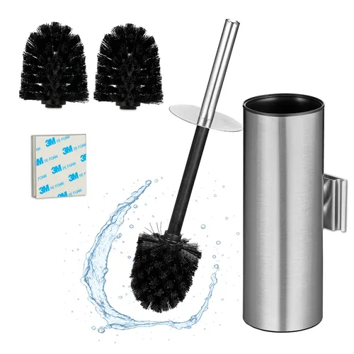 Toilettenbürste Bürstenhalter Klobürstenhalter WC Bürste Klobürste Wandmontage