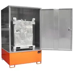 BAUER Südlohn Gefahrstoffschrank GS-4 für IBC, 1.000 Liter von Bauer