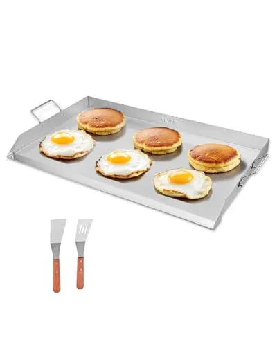 VEVOR Flache Grillplatte 910x525mm