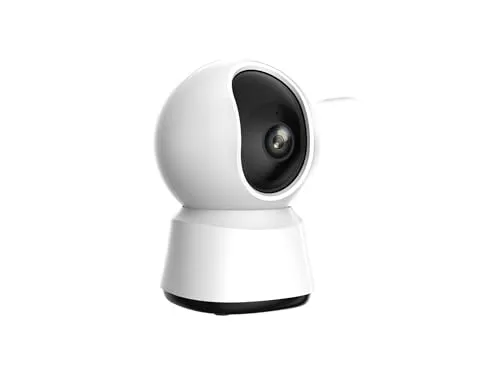 Homcloud Intelligente WLAN-Kamera, 12T 2K, Farb-Nachtsicht, Smooth&Fast Rotation, Fernsteuerung, Ereignisaufnahme, kompatibel mit Echo Show, Alexa, Google Nest, Smart Life