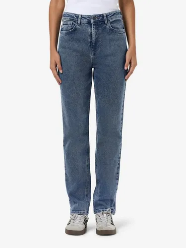 Noisy may High-waist-Jeans NMDAISY HW MOM FIT JEAN AZ394MB FWD NOOS - Stretchjeans mit hohem Bund für perfekten Sitz und hohen Tragekomfort. Ideal für stundenlange Freizeitaktivitäten und vielseitig kombinierbar.