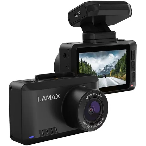 LAMAX T10 4K GPS Dashcam - hochauflösende Videoaufnahme in 4K, ideal für sicheres Fahren und Unfalldokumentation