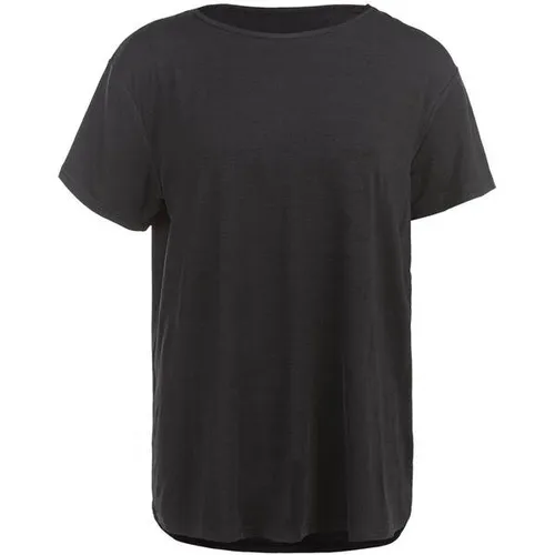 ATHLECIA Damen T-Shirt Lizzy W Slub S/S Tee - Sportliches T-Shirt für Damen, atmungsaktiv und feuchtigkeitsableitend, ideal für aktive Freizeit und Sport. Hochwertige Melange-Qualität sorgt für optimalen Tragekomfort.