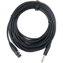 Pronomic Stage XFJ-10 Mikrofonkabel XLR/Klinke 10 m Schwarz
