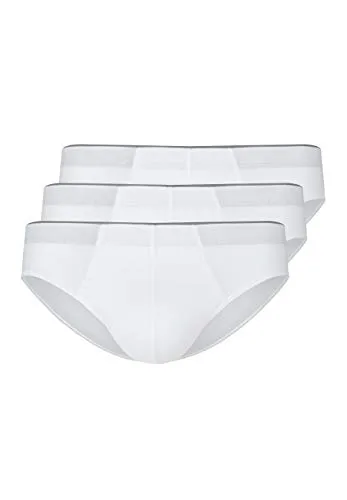 Huber Herren Brasil 3 Pack Slip - Weiß, XX-Large - Herren-Slips im 3er-Pack mit modischem Bund und softer Gummibund für maximalen Tragekomfort. Aus hochwertigem Stretch-Qualität für eine perfekte Passform.