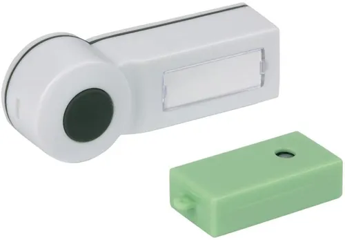 REV Funk-Modul und Taster Calata weiß Erweiterungsset 100m für Basisgong