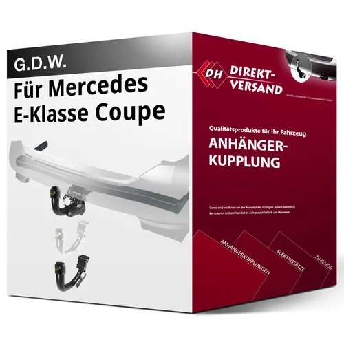 Abnehmbare G.D.W. Anhängerkupplung für Mercedes C-Klasse Limousine