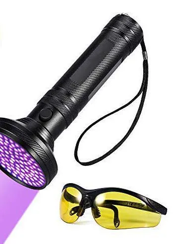 UV Taschenlampe Schwarzlicht Mit 100 LEDs 395nm